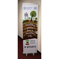 Retractable Banner Stand with 24" x 78" Banner